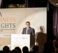 Sigmar Gabriel, Abendempfang der Asia Business Insights, 28.02.2018 in Düsseldorf
