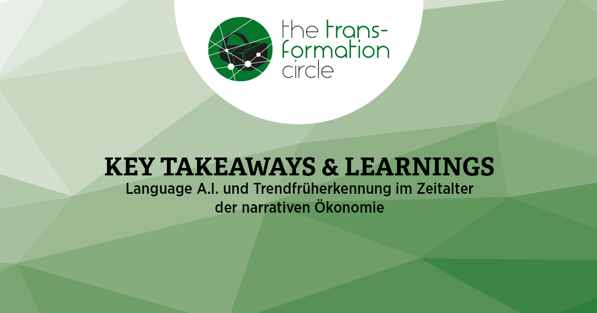 Key Takeaways & Learnings | Trendfrüherkennung